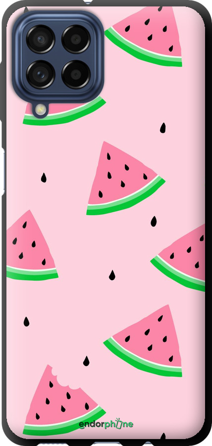 TPU чехол Розовый арбуз для Samsung Galaxy M53 M536B - 4314b-2608 изображение 