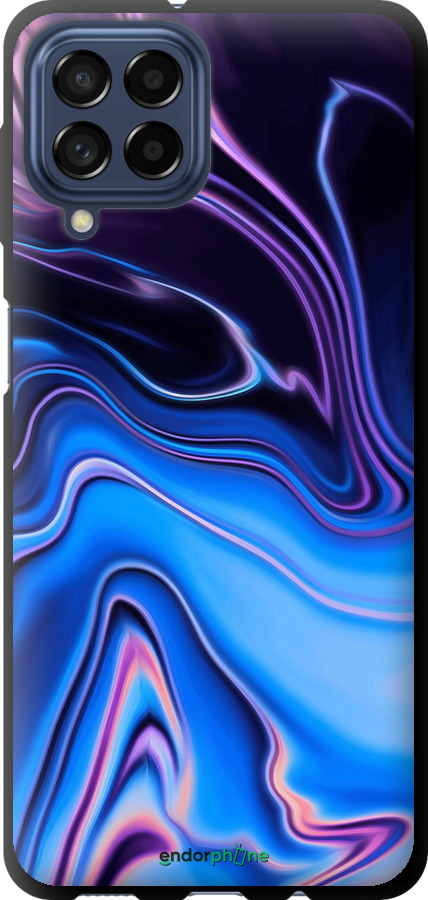 TPU чехол Узор воды для Samsung Galaxy M53 M536B - 4491b-2608 изображение 