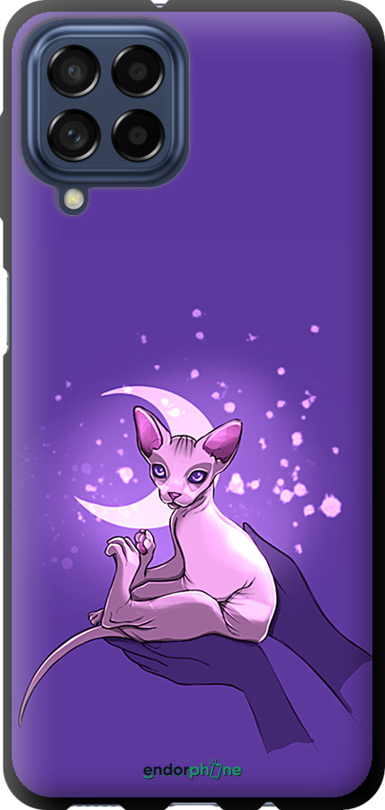 TPU чехол Кіт2 для Samsung Galaxy M53 M536B - 4676b-2608 изображение 
