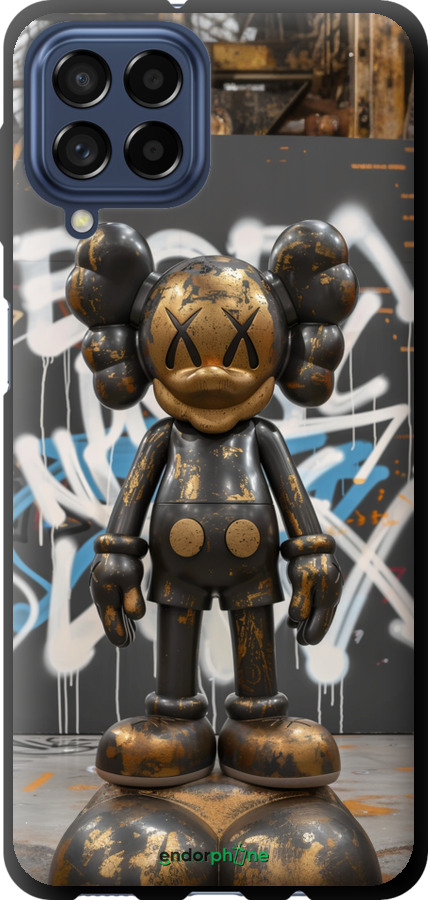 TPU чехол Bronze kaws v3 для Samsung Galaxy M53 M536B - 6099b-2608 изображение 