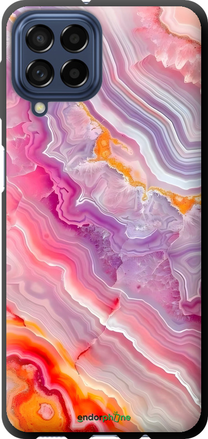 TPU чехол Мрамор 2 для Samsung Galaxy M53 M536B - 6307b-2608 изображение 