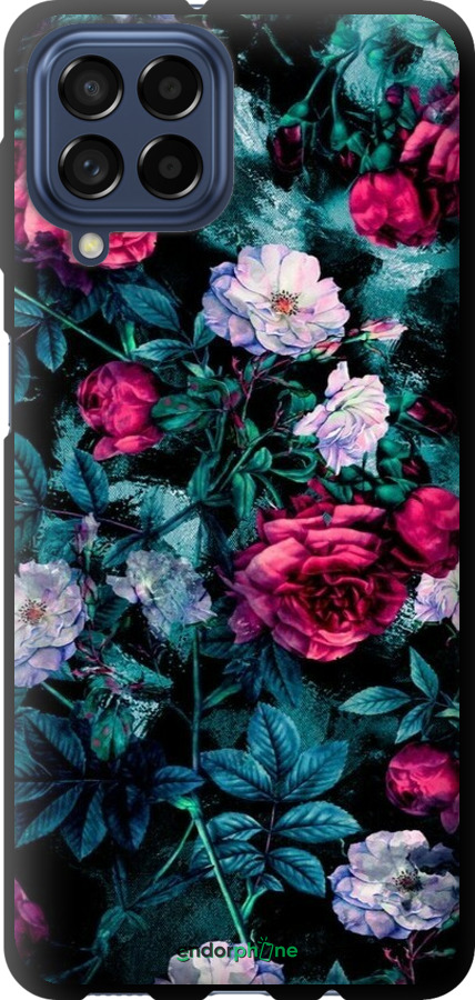 TPU чехол Сад и розы для Samsung Galaxy M53 M536B - 6483b-2608 изображение 