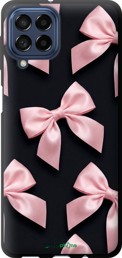 TPU чехол Coquette Ribbons Dark Coquette для Samsung Galaxy M53 M536B - 6767b-2608 изображение 