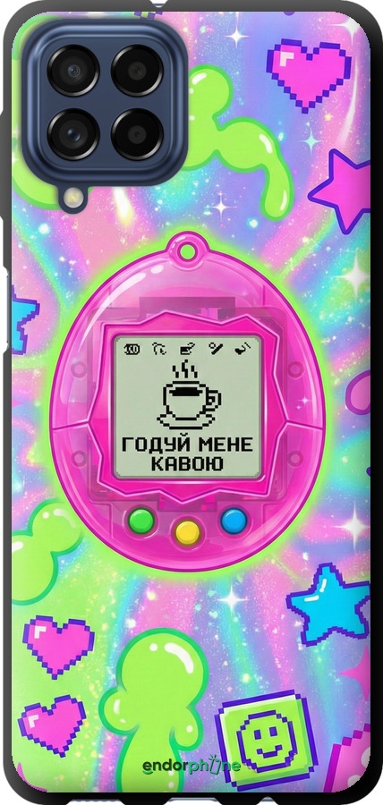 TPU чехол Y2K Aesthetic Retro Pet: Годуй мене кавою для Samsung Galaxy M53 M536B - 6784b-2608 изображение 