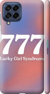 3D пластиковый матовый чехол 'Aesthetic Aura Gradient 777 Lucky Energy' для Samsung Galaxy M53 M536B изображение 9