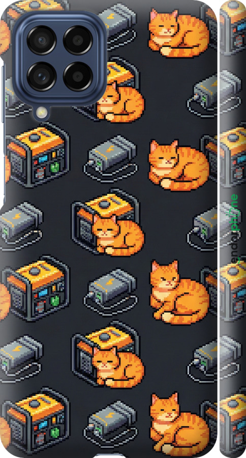 3D пластиковый матовый чехол Autonomous Zone для Samsung Galaxy M53 M536B - 6771m-2608 изображение 