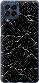 Силіконовий чехол Із зображенням Темних гір для Samsung Galaxy M53 M536B - 6489u-2608 изображение 