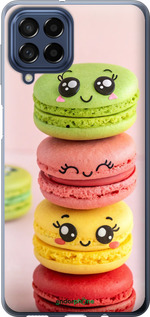 Силиконовый чехол Печенье для Samsung Galaxy M53 M536B - 6693u-2608 изображение 
