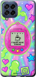 Силиконовый чехол Y2K Aesthetic Retro Pet: Годуй мене кавою для Samsung Galaxy M53 M536B - 6784u-2608 изображение 