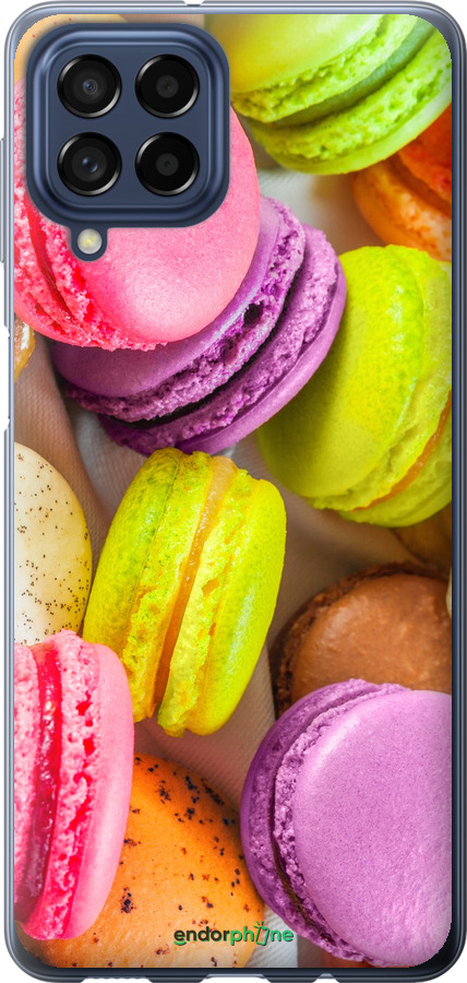 

Silikon Hülle Makronen" für Samsung Galaxy M53 M536B", Gelb