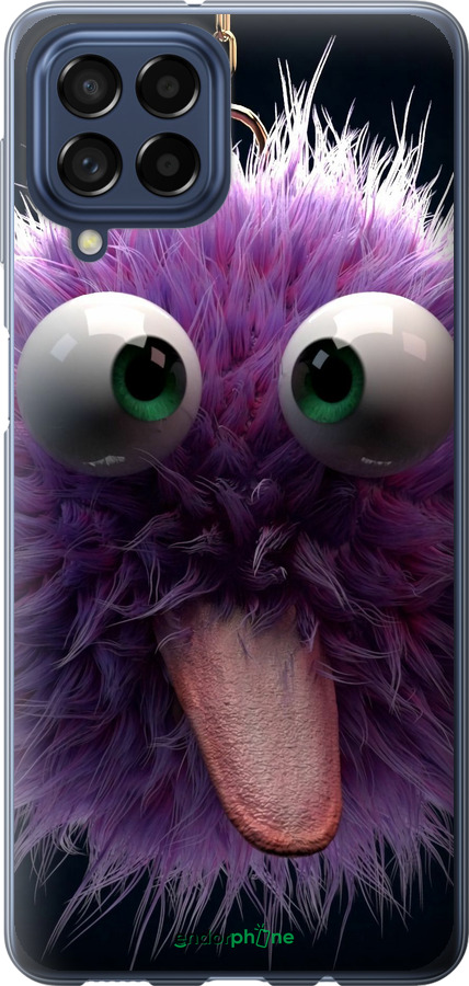 Силіконовий чехол Пухнастик для Samsung Galaxy M53 M536B - 6017u-2608 изображение 