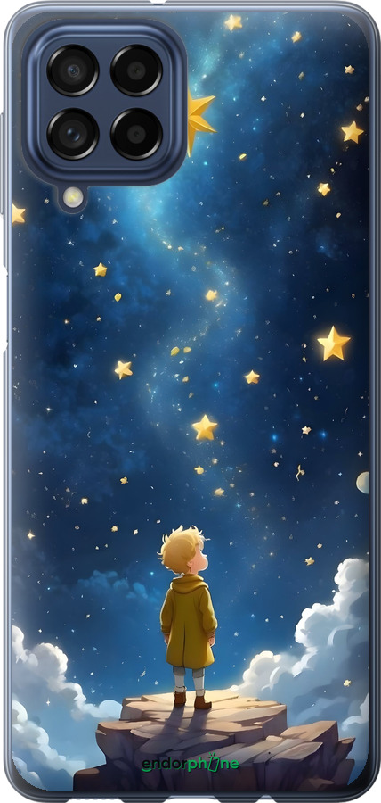 Силіконовий чехол Маленький принц для Samsung Galaxy M53 M536B - 6326u-2608 изображение 
