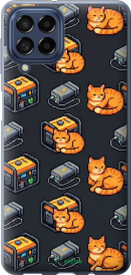 Силиконовый чехол Autonomous Zone для Samsung Galaxy M53 M536B - 6771u-2608 изображение 