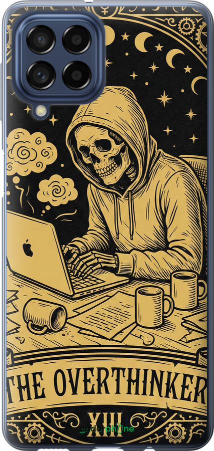 Силиконовый чехол The Overthinker для Samsung Galaxy M53 M536B - 6774u-2608 изображение 