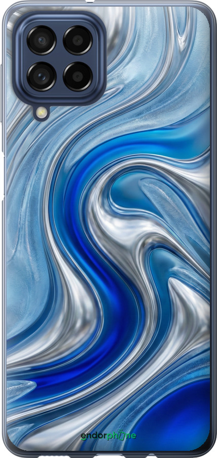 Силиконовый чехол Liquid Chrome для Samsung Galaxy M53 M536B - 6781u-2608 изображение 