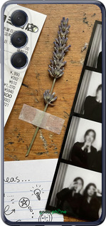 Силиконовый чехол Aesthetic Scrapbook Collage для Samsung Galaxy M54 - 6773u-3039 изображение 