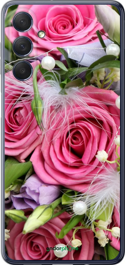 

Силіконовий чохол "Ніжність" для Samsung Galaxy M54, Рожевий