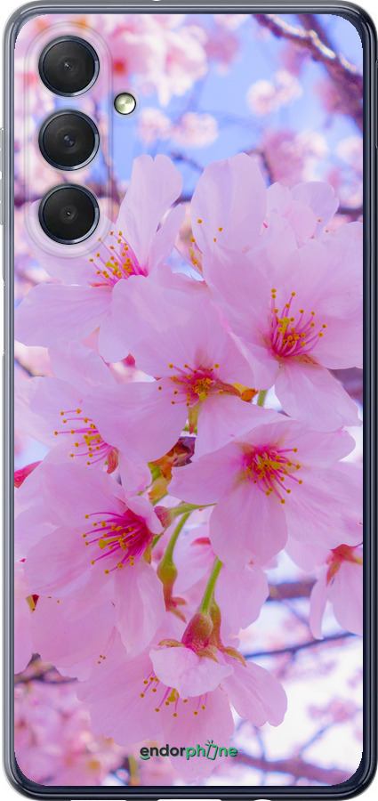 Силиконовый чехол Сакура для Samsung Galaxy M54 - 6029u-3039 изображение 