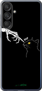 Силиконовый чехол Кошка для Samsung Galaxy M55s - 6505u-3868 изображение 