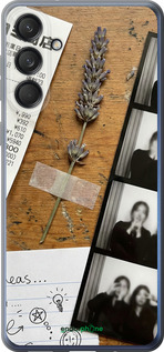 Силиконовый чехол 'Aesthetic Scrapbook Collage' для Samsung Galaxy M55 изображение 4