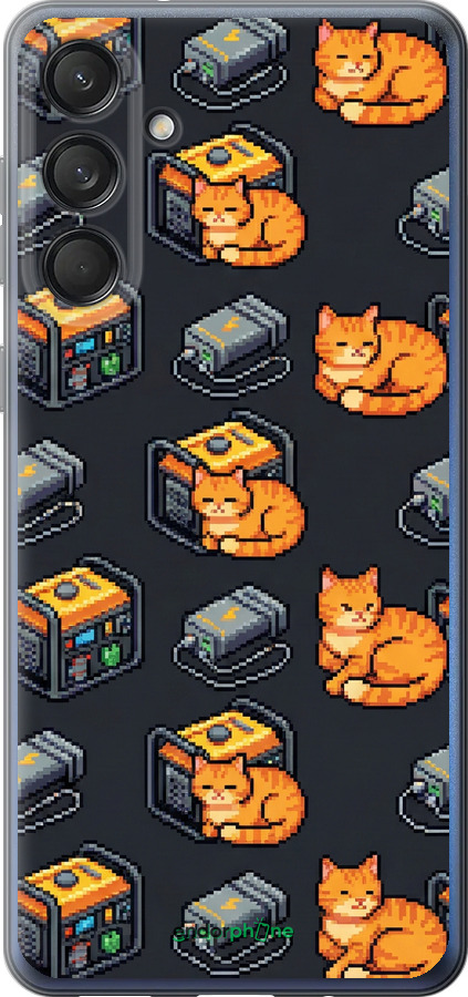 Силиконовый чехол Autonomous Zone для Samsung Galaxy M55 - 6771u-3688 изображение 