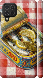 3D пластиковый матовый чехол Vintage Sardine Tin Phone для Samsung Galaxy M62 - 6772m-2263 изображение 