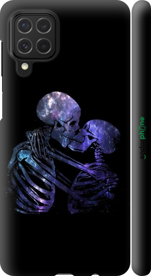 3D пластиковый матовый чехол С изображением скелета для Samsung Galaxy M62 - 6537m-2263 изображение 