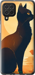 Силиконовый чехол Черная кошка v2 для Samsung Galaxy M62 - 5830u-2263 изображение 