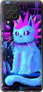 Силіконовий чехол Кіт панк для Samsung Galaxy M62 - 6311u-2263 изображение 
