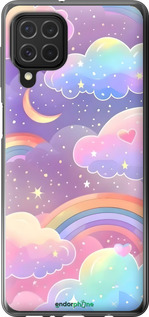 Силіконовий чехол Хмари та веселка для Samsung Galaxy M62 - 6312u-2263 изображение 