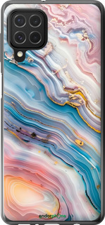 Силиконовый чехол Мрамор красивый для Samsung Galaxy M62 - 6376u-2263 изображение 