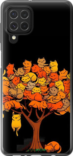Силіконовий чехол Дерево та котики для Samsung Galaxy M62 - 6516u-2263 изображение 