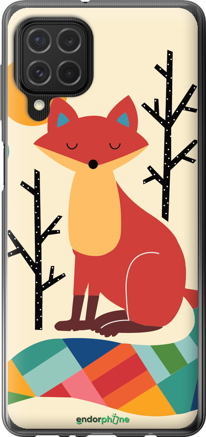 Силиконовый чехол Rainbow fox для Samsung Galaxy M62 - 4010u-2263 изображение 