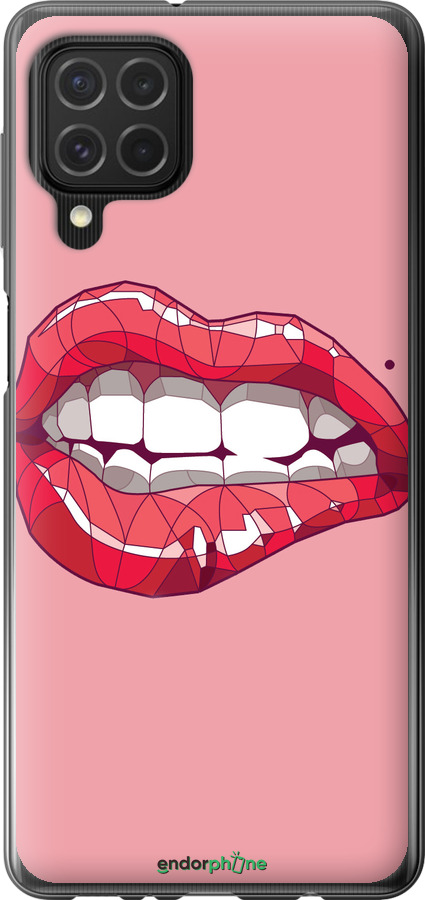 Силиконовый чехол Sexy lips для Samsung Galaxy M62 - 4174u-2263 изображение 