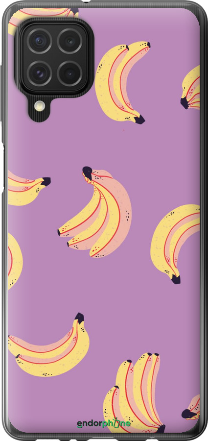 Силіконовий чехол Банани для Samsung Galaxy M62 - 4312u-2263 изображение 