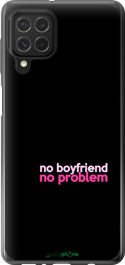 Силіконовий чехол no boyfriend no problem для Samsung Galaxy M62 - 4549u-2263 изображение 