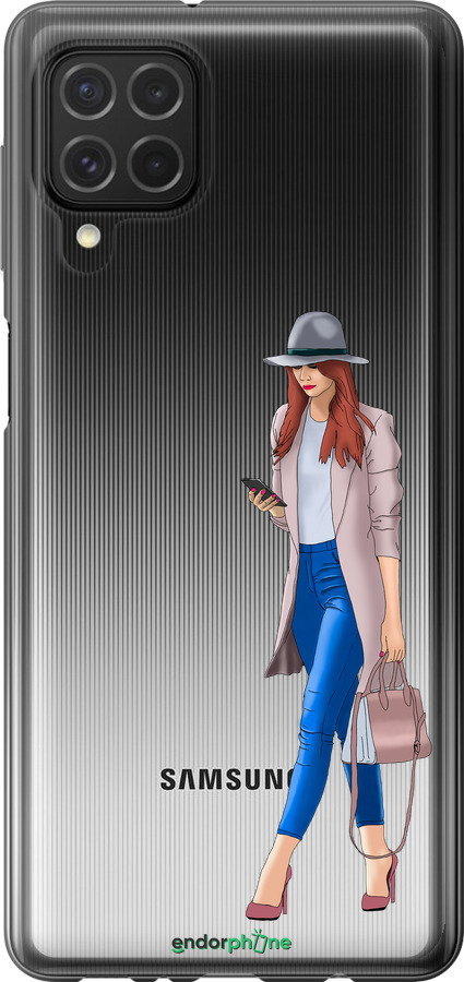 Силиконовый чехол Девушка 1 для Samsung Galaxy M62 - 4751u-2263 изображение 