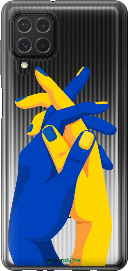 Силіконовий чехол Stand With Ukraine для Samsung Galaxy M62 - 5255u-2263 изображение 