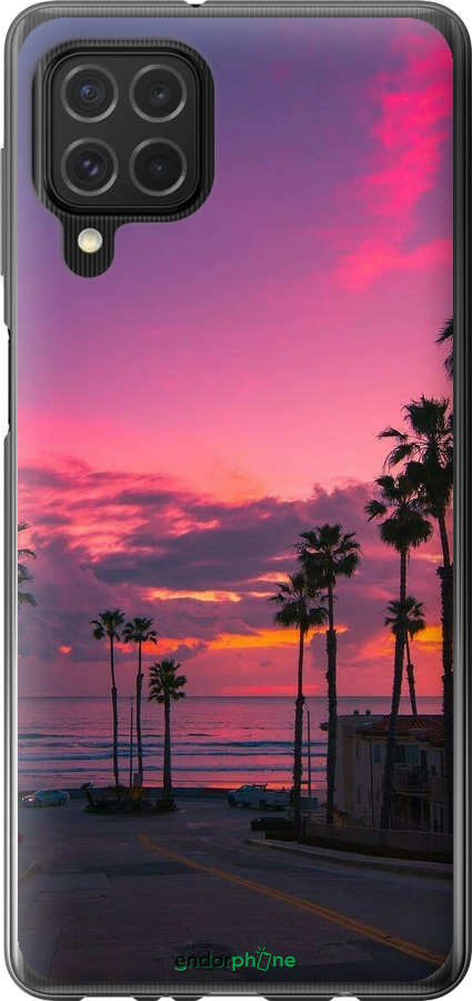 Силіконовий чехол Пальми для Samsung Galaxy M62 - 5873u-2263 изображение 