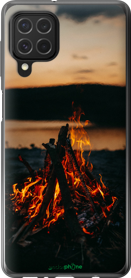 Силиконовый чехол Огонь для Samsung Galaxy M62 - 6021u-2263 изображение 