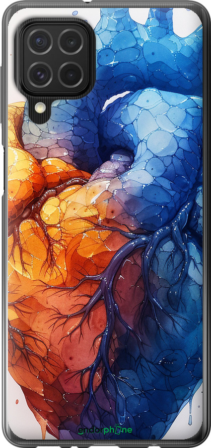 Силіконовий чехол Арт-серце для Samsung Galaxy M62 - 6034u-2263 изображение 