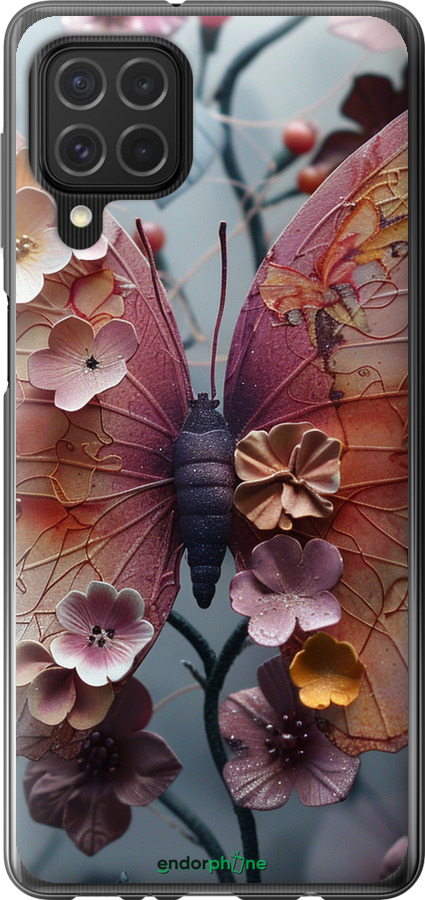 Силиконовый чехол Fairy Butterfly для Samsung Galaxy M62 - 6048u-2263 изображение 