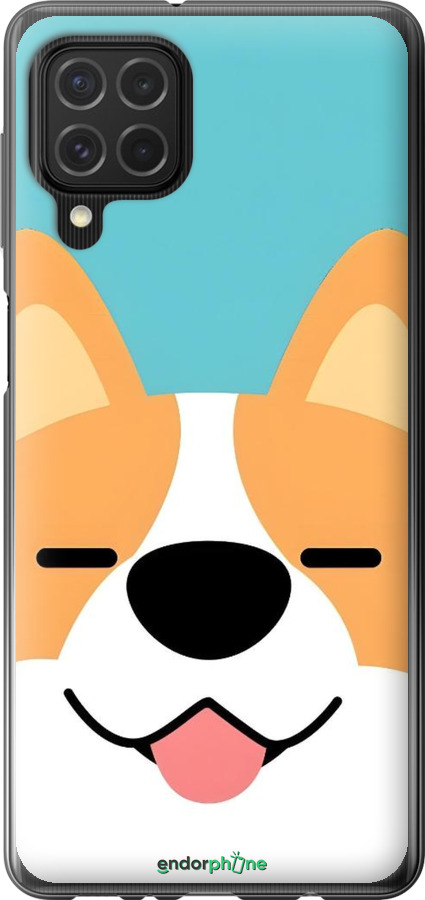 Силіконовий чехол Корги для Samsung Galaxy M62 - 6280u-2263 изображение 