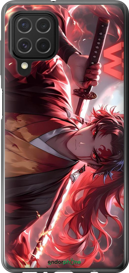 Силиконовый чехол Аниме воин для Samsung Galaxy M62 - 6281u-2263 изображение 