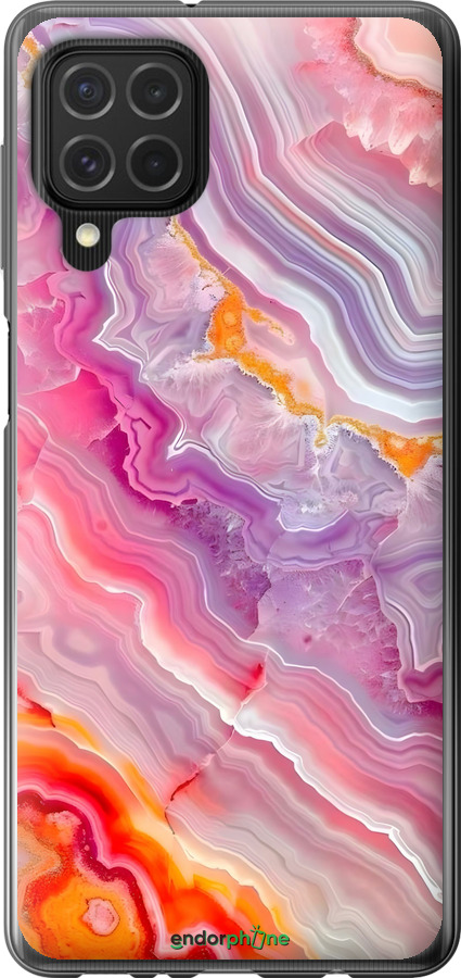 Силиконовый чехол Мрамор 2 для Samsung Galaxy M62 - 6307u-2263 изображение 