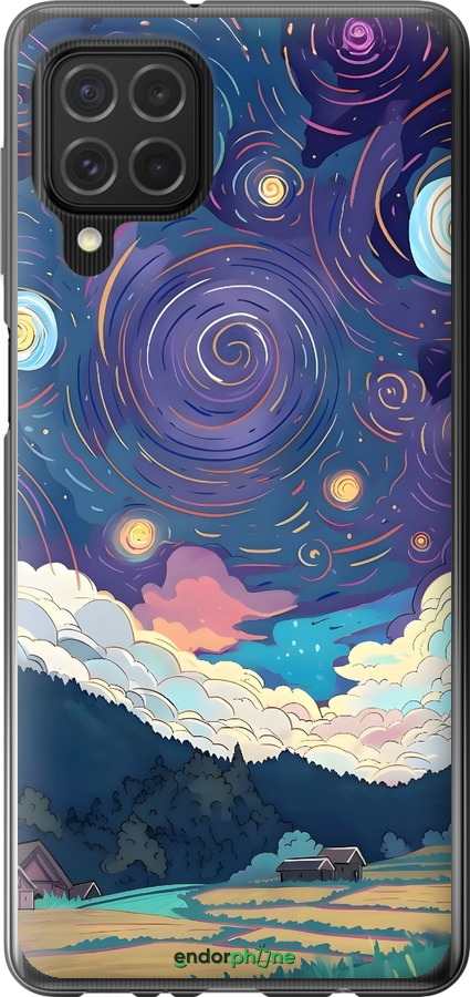 Силіконовий чехол Креативний арт для Samsung Galaxy M62 - 6322u-2263 изображение 