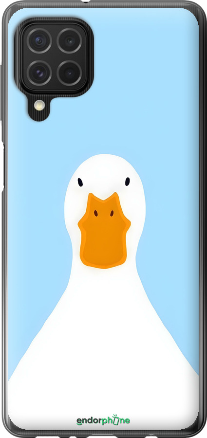 Силіконовий чехол Гусак для Samsung Galaxy M62 - 6350u-2263 изображение 