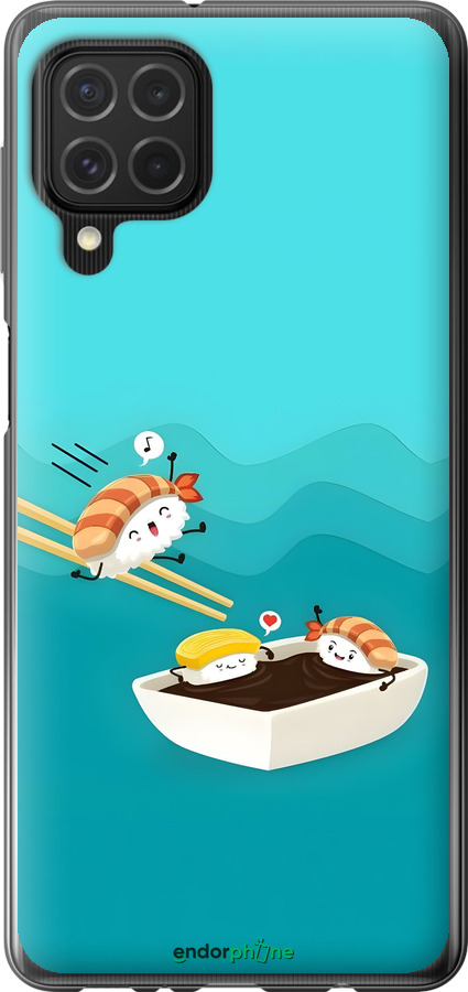 Силіконовий чехол Суші для Samsung Galaxy M62 - 6354u-2263 изображение 
