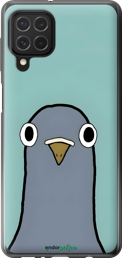 Силиконовый чехол Голубь для Samsung Galaxy M62 - 6388u-2263 изображение 