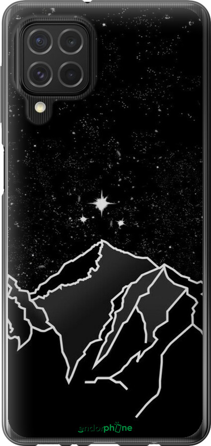 Силіконовий чехол Мінімалістичний гірський краєвид для Samsung Galaxy M62 - 6438u-2263 изображение 